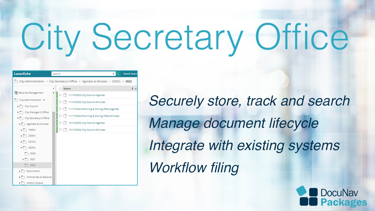 City Secretary Office Records-City Secretary Office Records 2