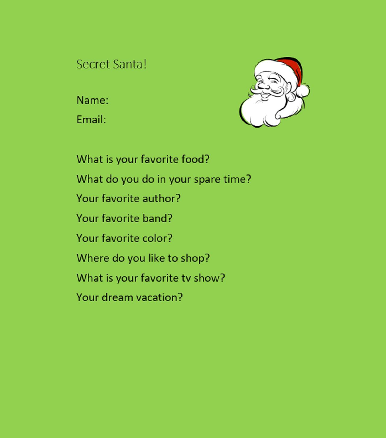 Secret Santa-