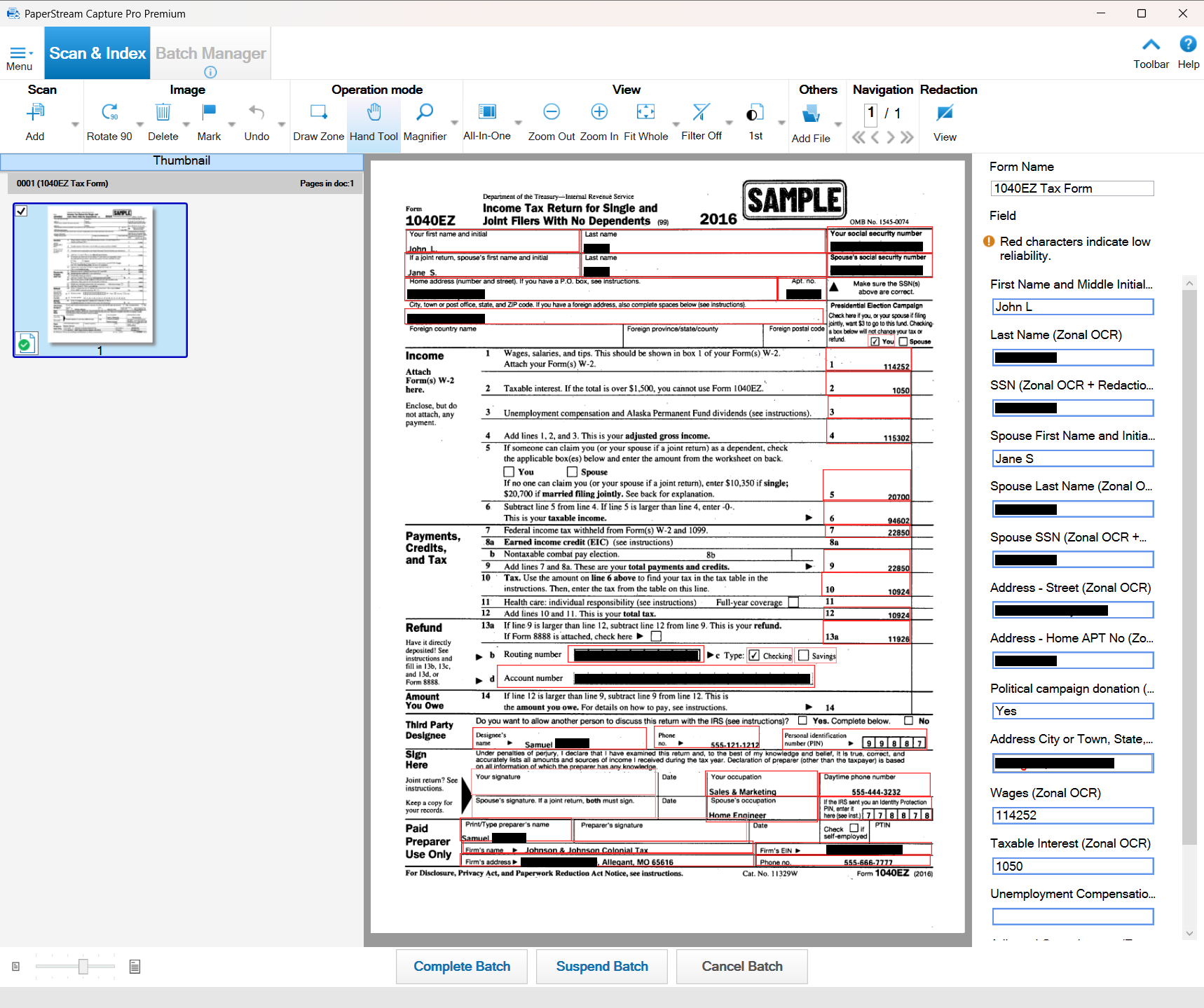 B-PSCP Advanced OCR - 1040EZ Tax Form PII Redacted.png